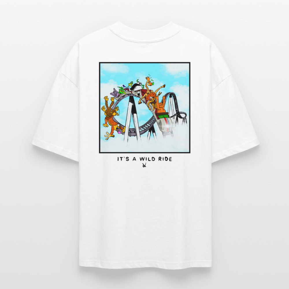 "It's A Wild Ride" Pascal Designs T-Shirt - white
