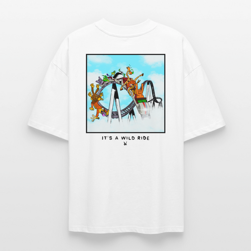 "It's A Wild Ride" Pascal Designs T-Shirt - white