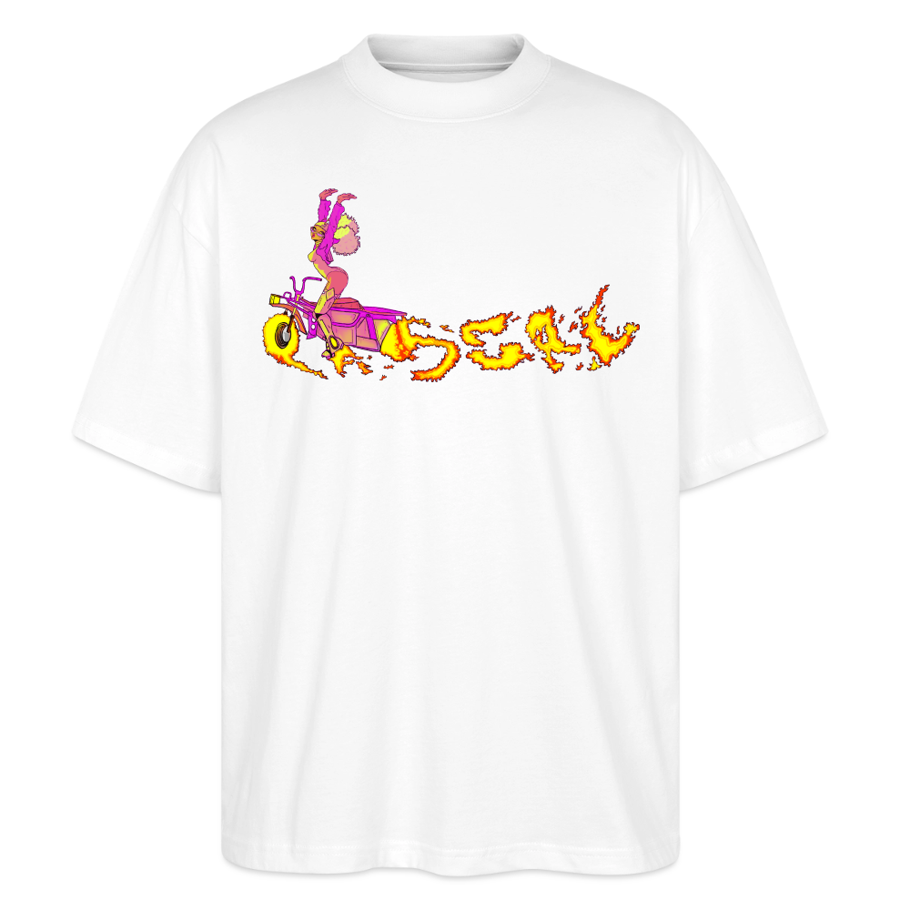 "Coco Biker" T-Shirt - white