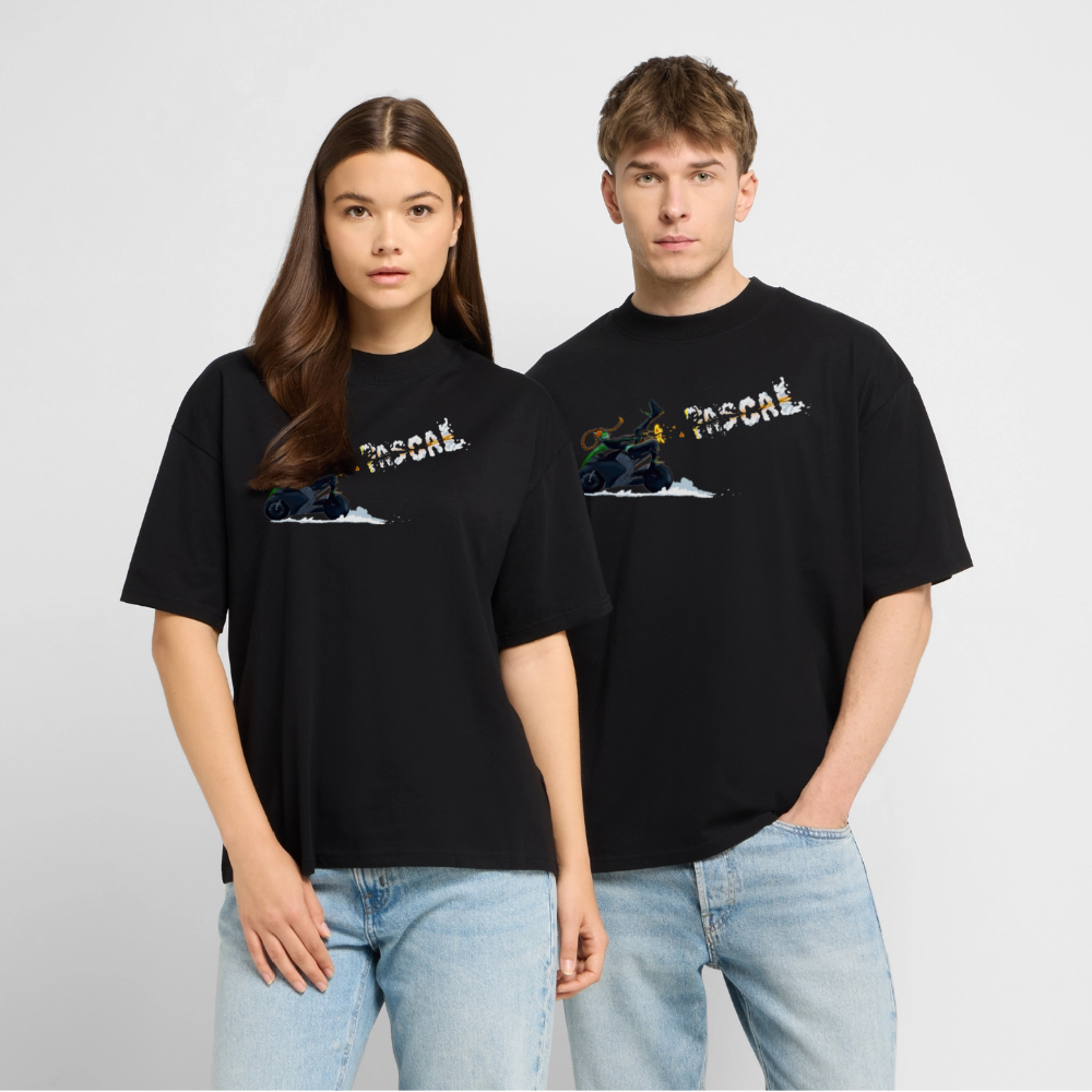 "Leia Biker" Pascal Designs T-Shirt - black