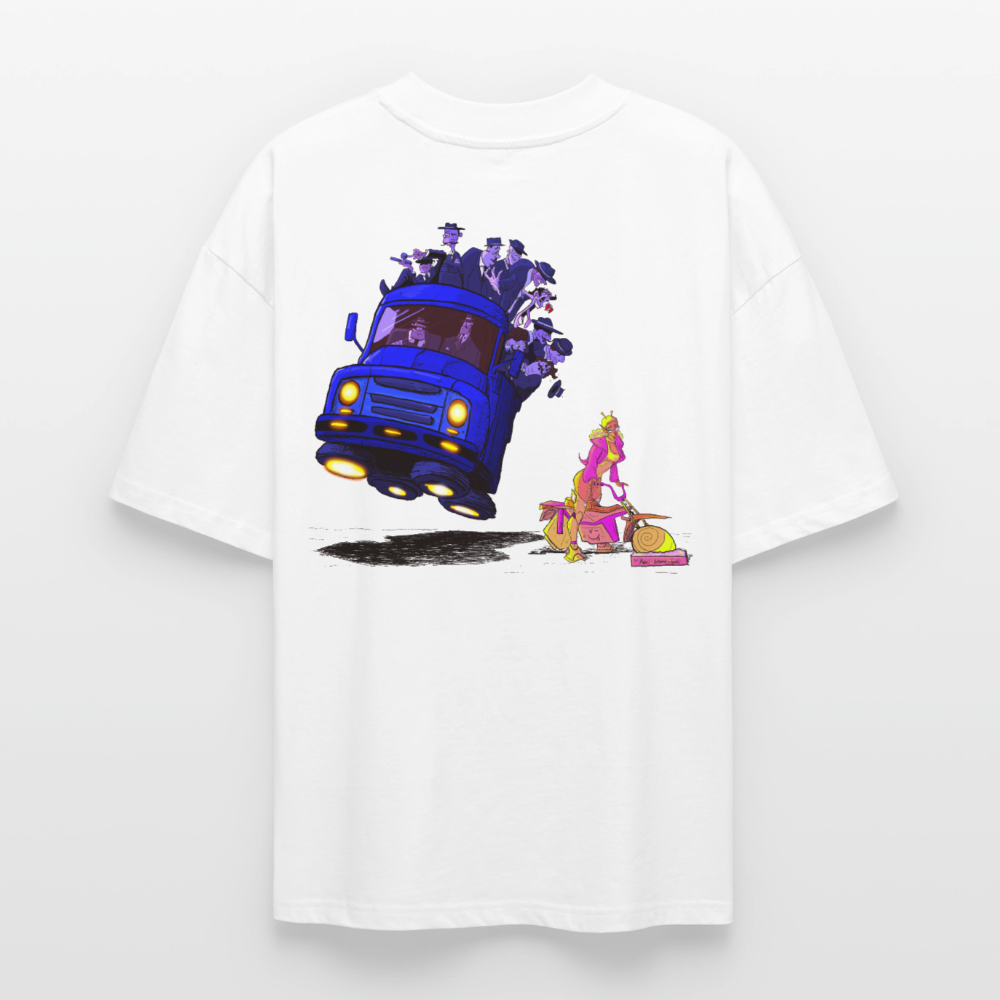 "Coco Biker" T-Shirt - white
