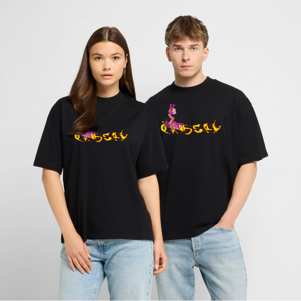 "Coco Biker" T-Shirt - black
