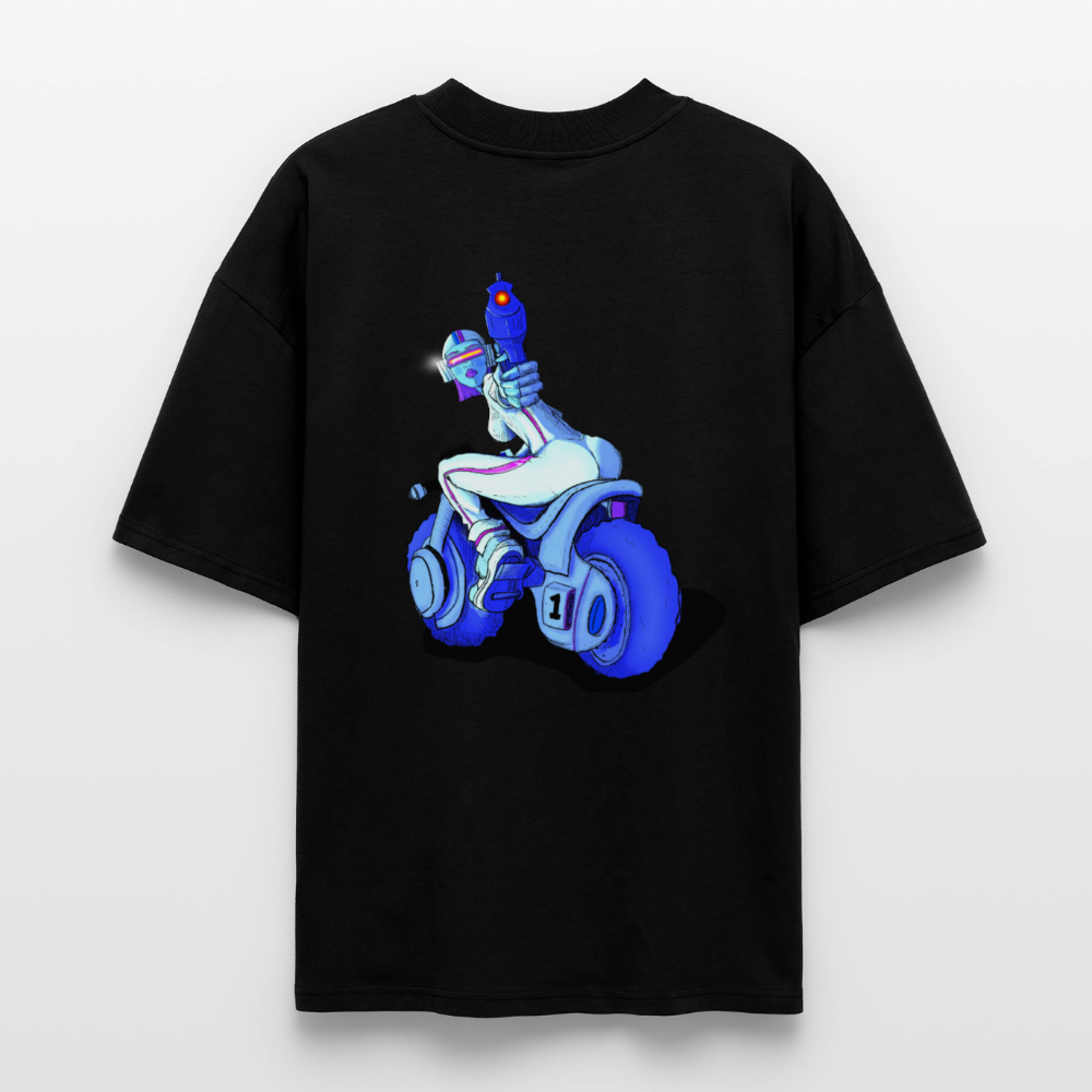 "Xena Biker" Pascal design T-Shirt - black